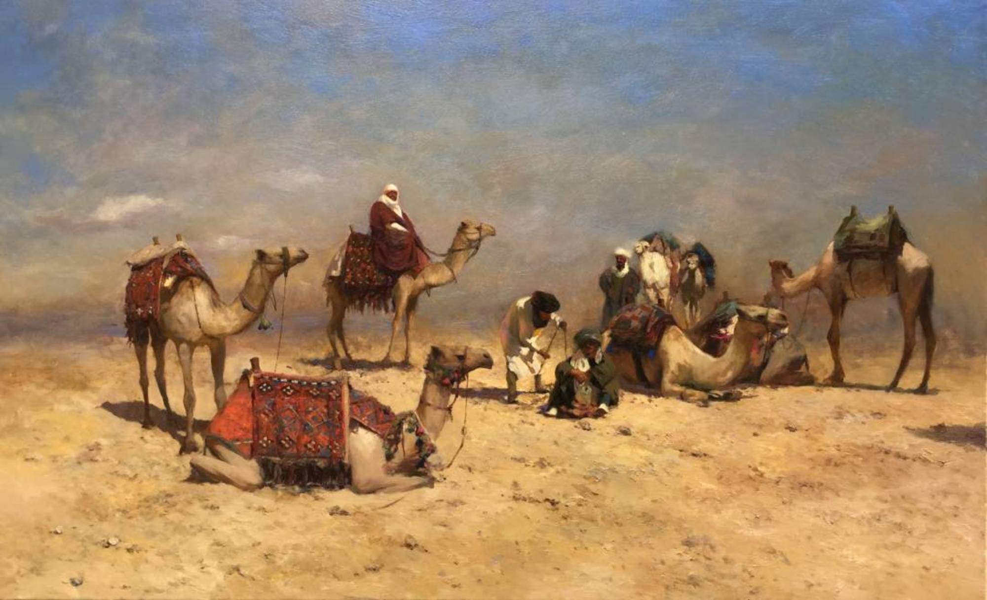 Название каравана. Сардор Аллабергенов художник. Караван Верблюды Узбекистан. Караванные торговцы живопись.